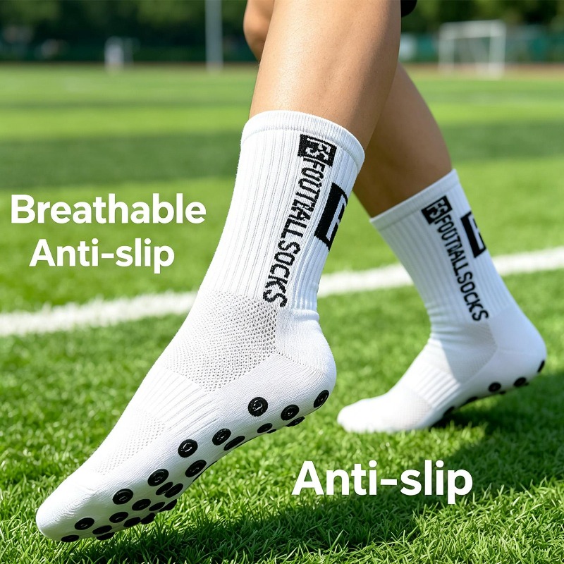 2 Pairs Non Skid Silicone Grip - огляд і ціна Athletic Sock Cushion