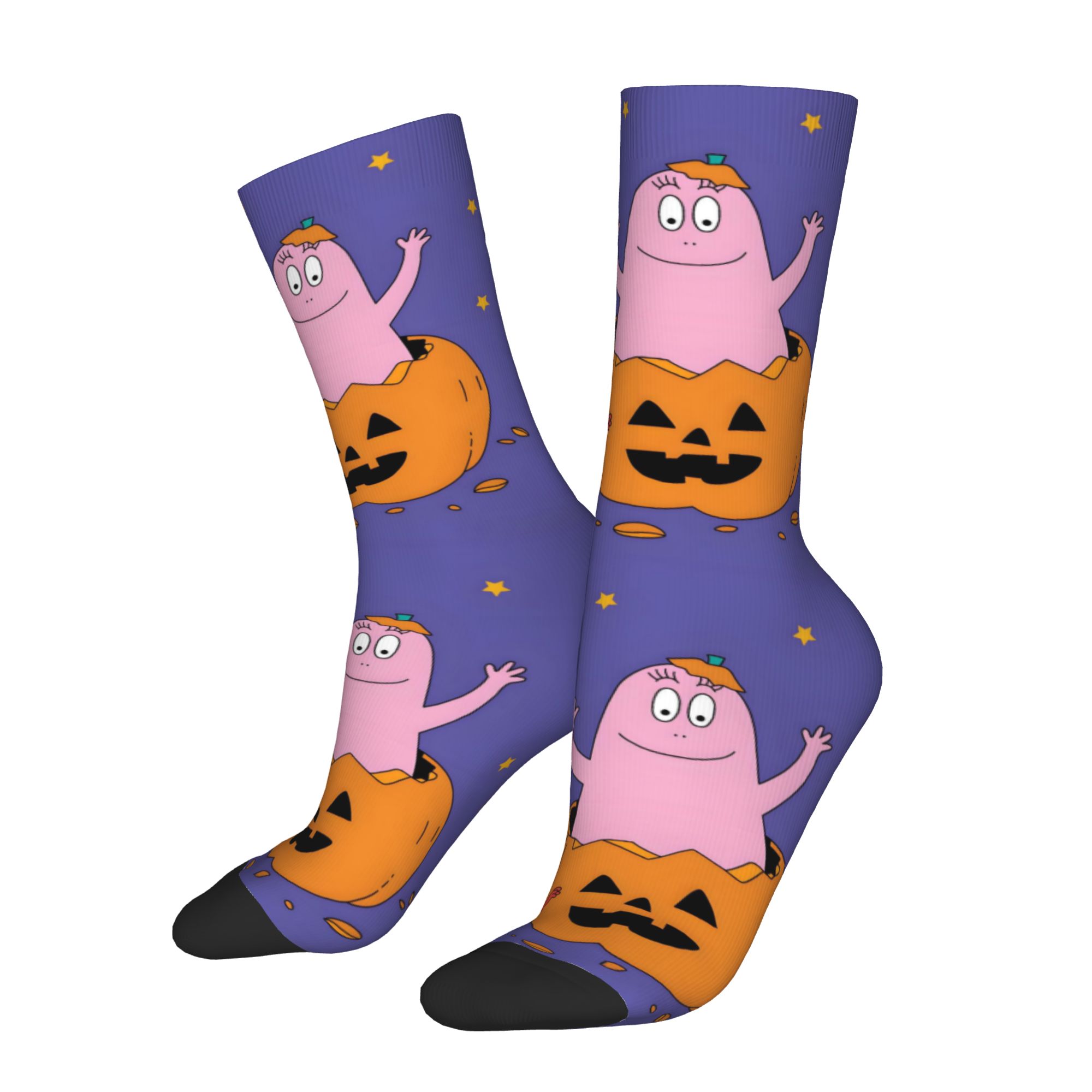 Custom Funny Cartoon Barbapapa - огляд і ціна Dress Sock Men